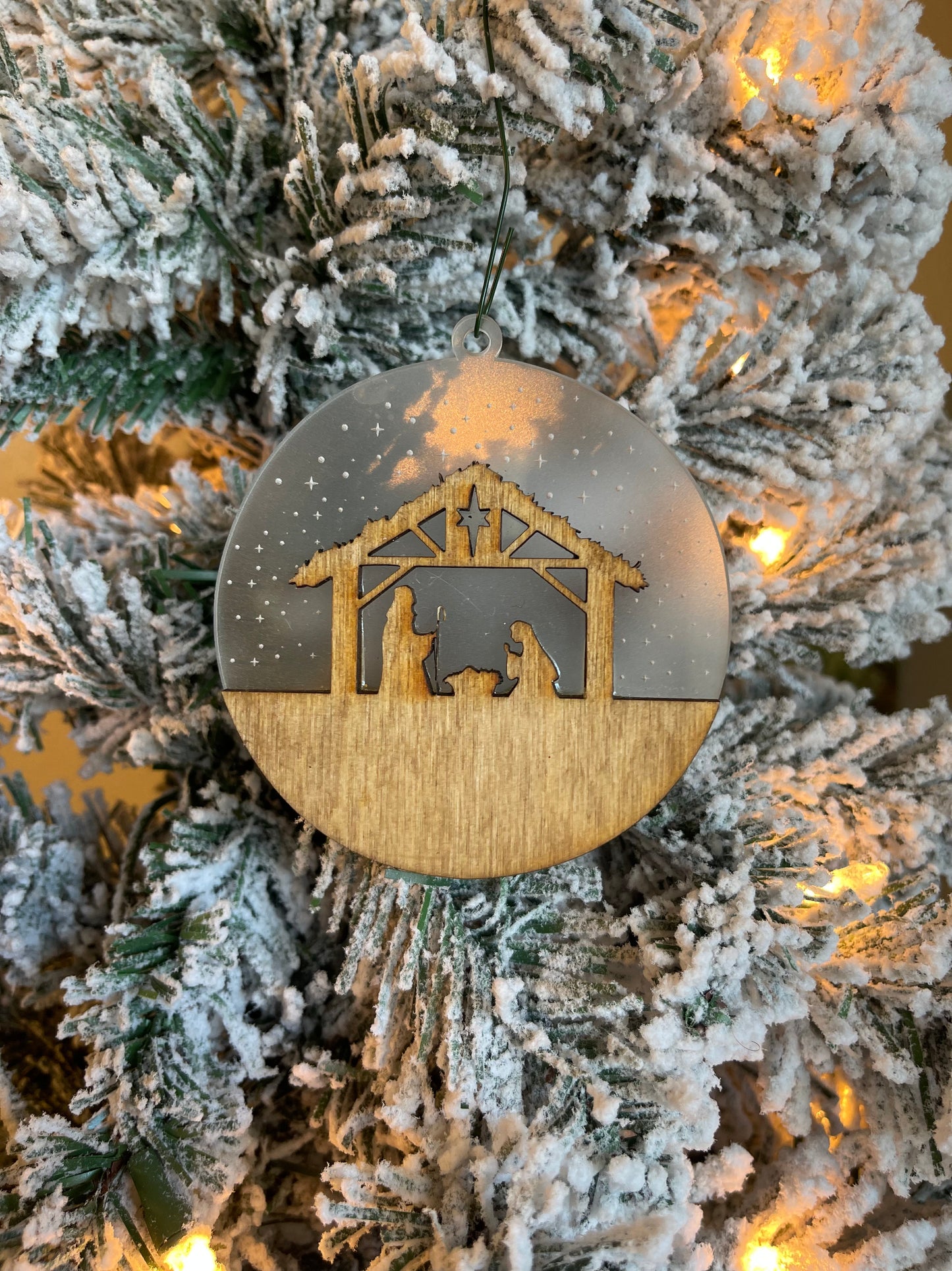 Nativity Scene Ornament