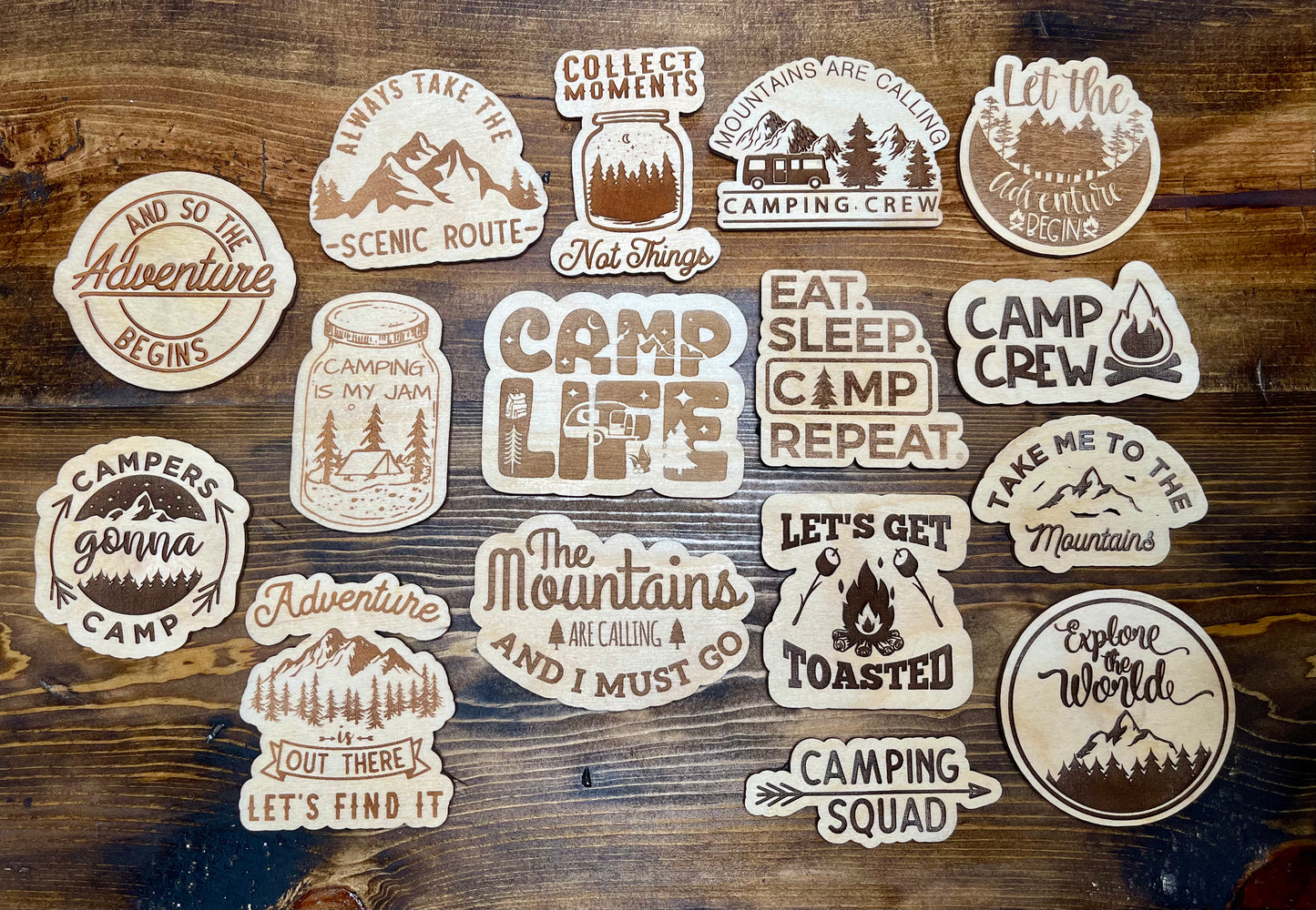 Camping Magnets