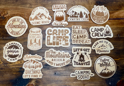 Camping Magnets