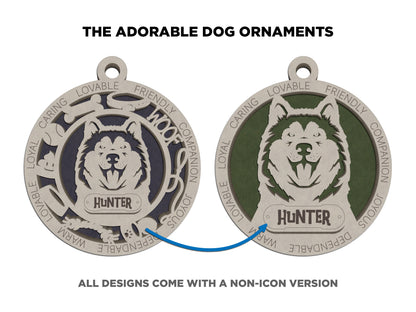 Customized Dog Ornament