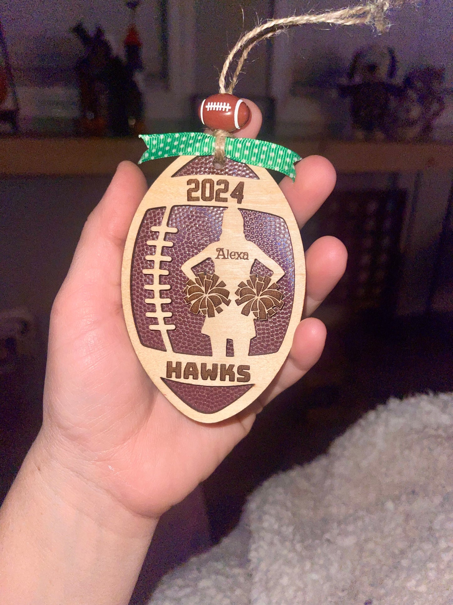 Cheerleading Ornament