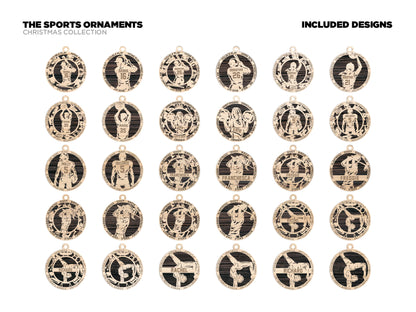 All Sports Ornaments