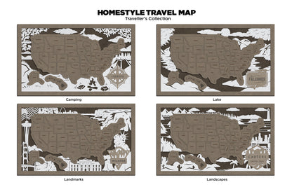 Travel Map- USA