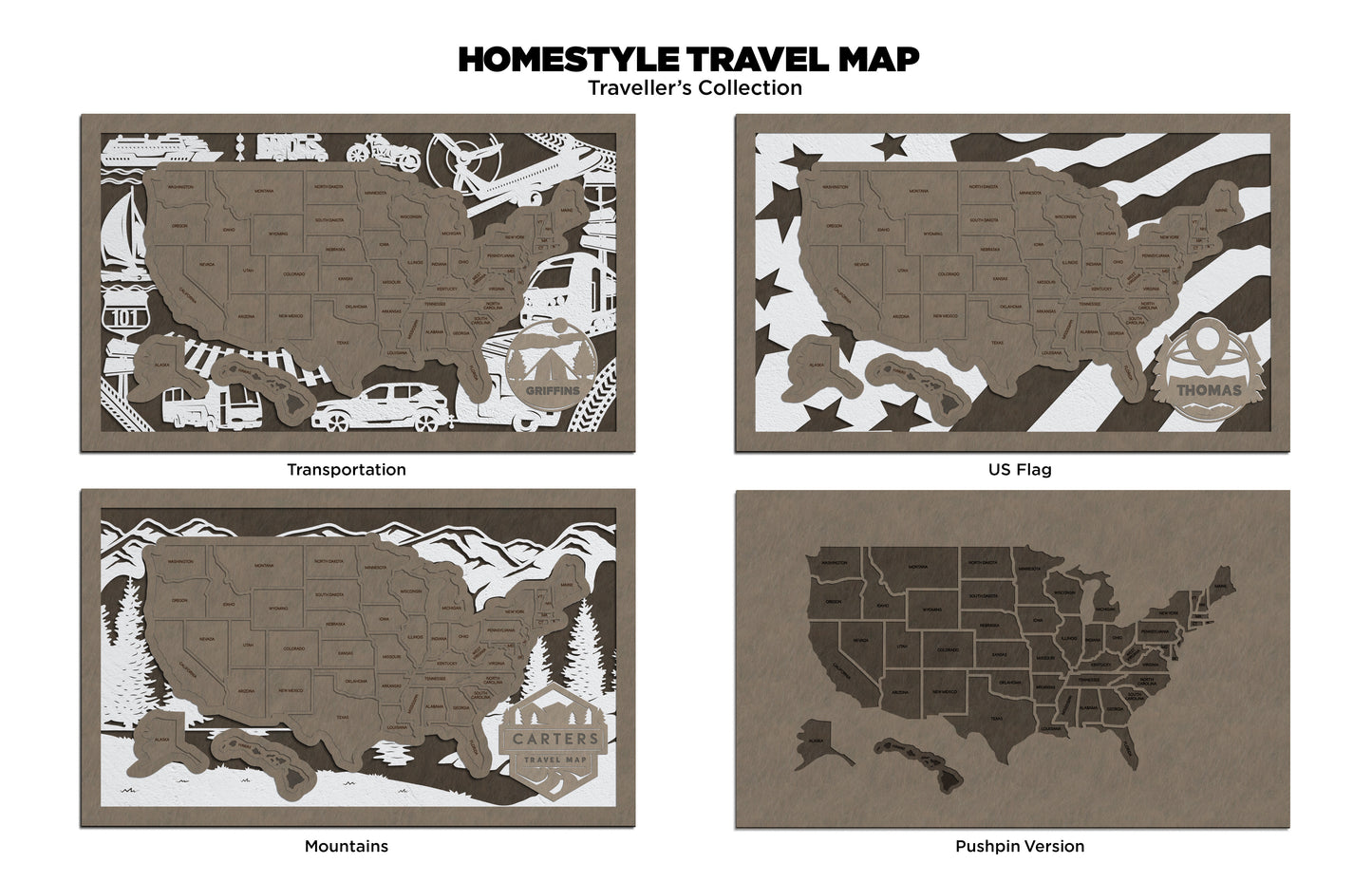 Travel Map- USA