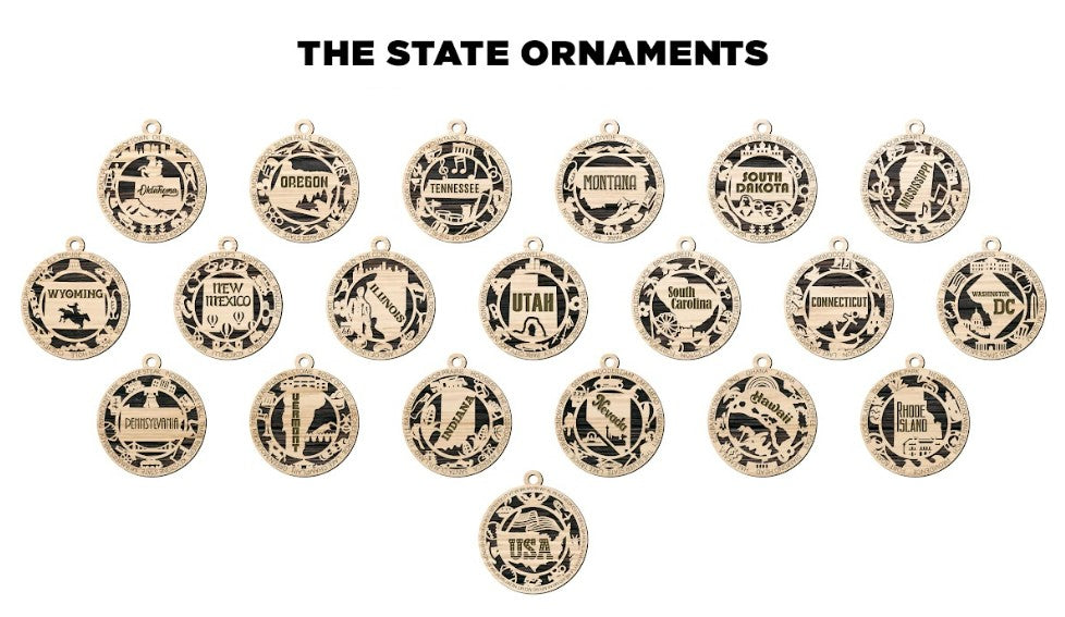 State Ornaments