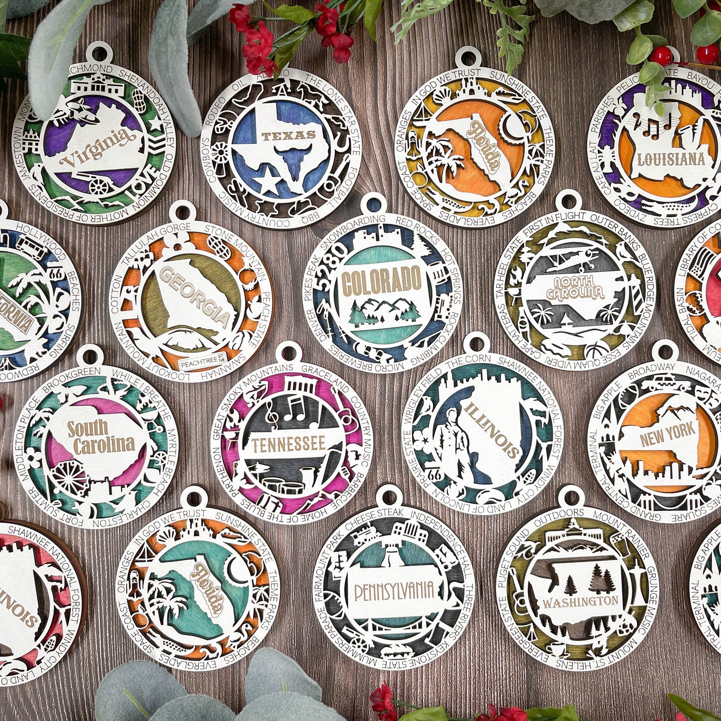 State Ornaments